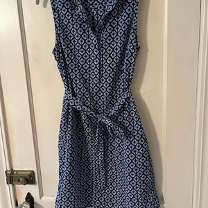 Banana Republic Sleeveless Collared Dress